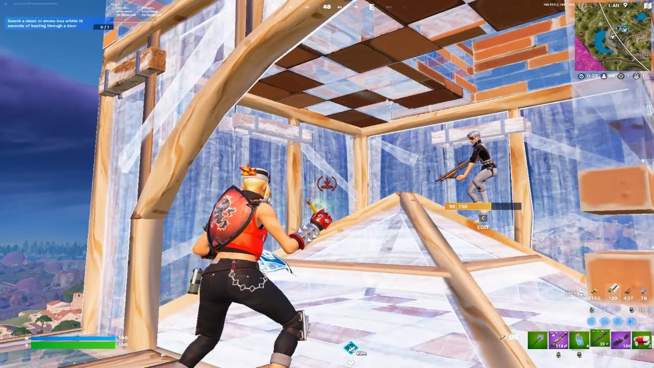 Fortnite gameplay screenshot