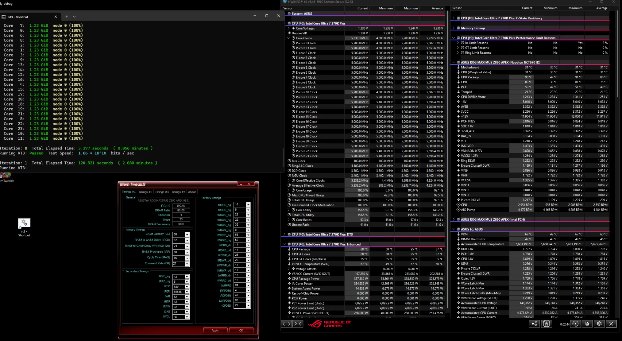 Intel CPU & RAM Platform Tuning